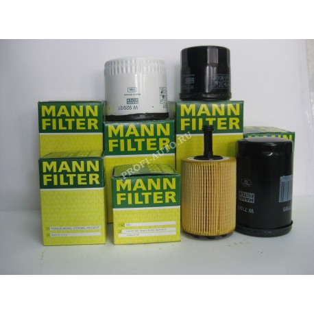 Фильтр масляный MANN W7008 (Ford Focus II 1.4 16V,1.6 16V, Fiesta 1.25/1.4/1.6 Ti-VCT, Mondeo 1.6 Ti-VCT 07)