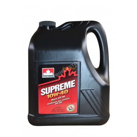 Масло Petro-Canada Supreme 10w40 SN (4л) п/синт