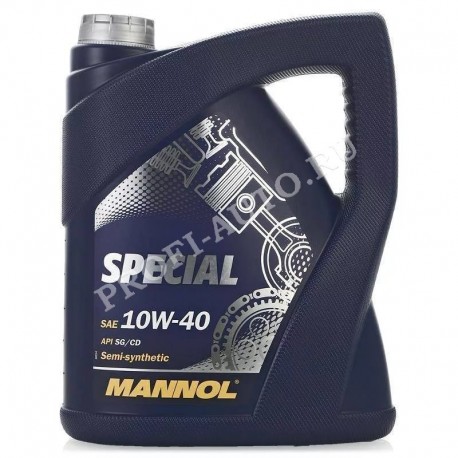 Масло Mannol Special 10w40 API SG/CD (5л) п/синт