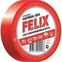Изолента FELIX красная (19мм х 10м)